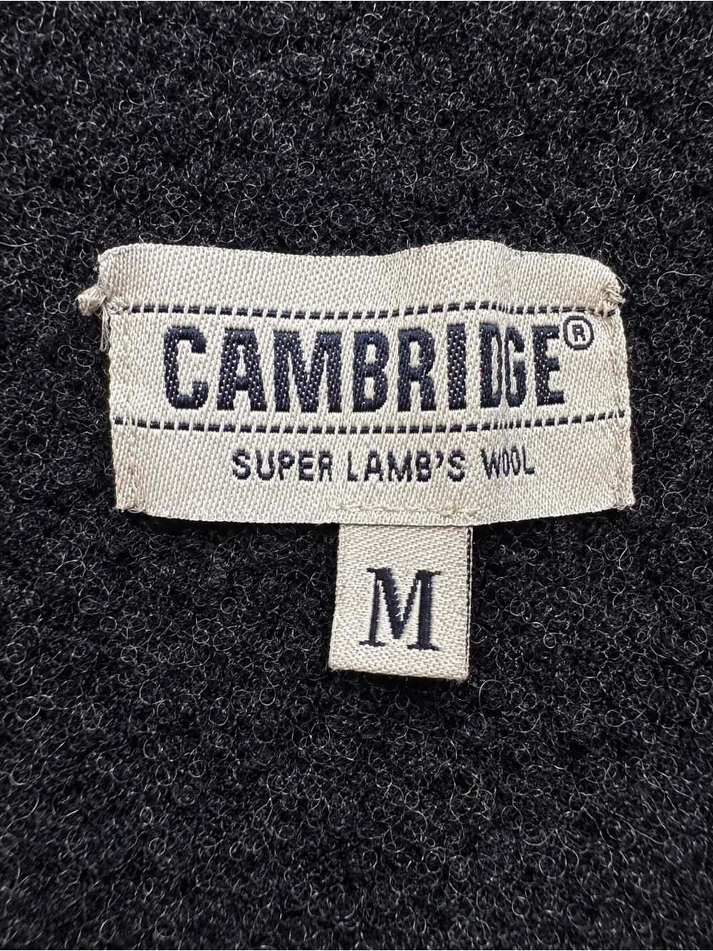 Cambridge Super Lambs Wool V-Neck Sweater Vest Size M - Picture 3 of 3